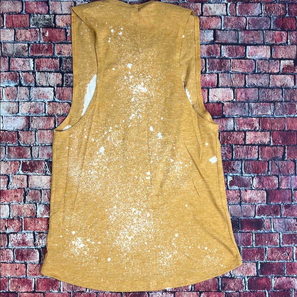 Next Level Apparel Mustard Speckled Tee I Got A Heart Like A Truck - Picture 4 of 4